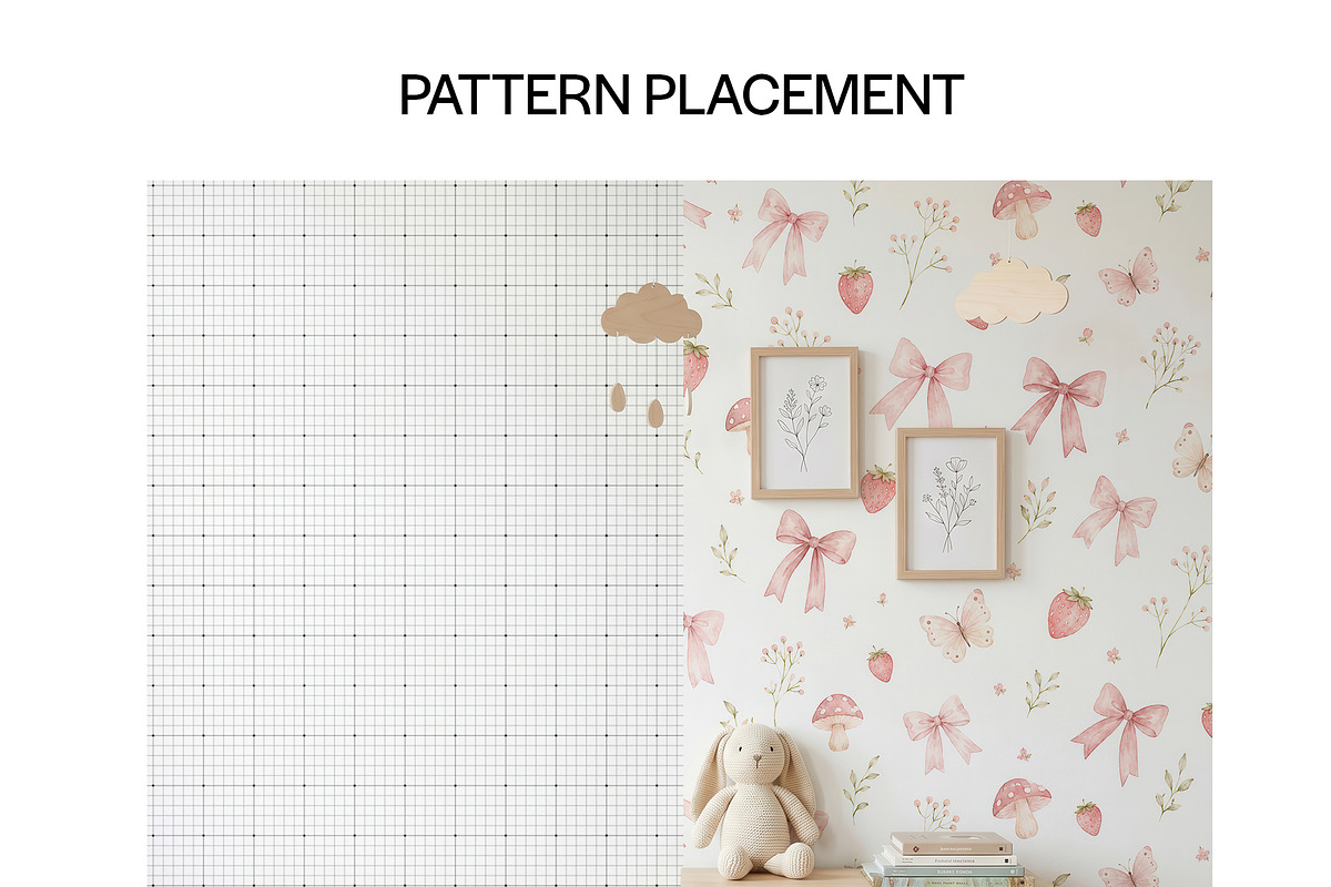 Nursery Wallpaper Mockup PSD, a Household Mockup by 1001 mockups (Photo 3 of 10)