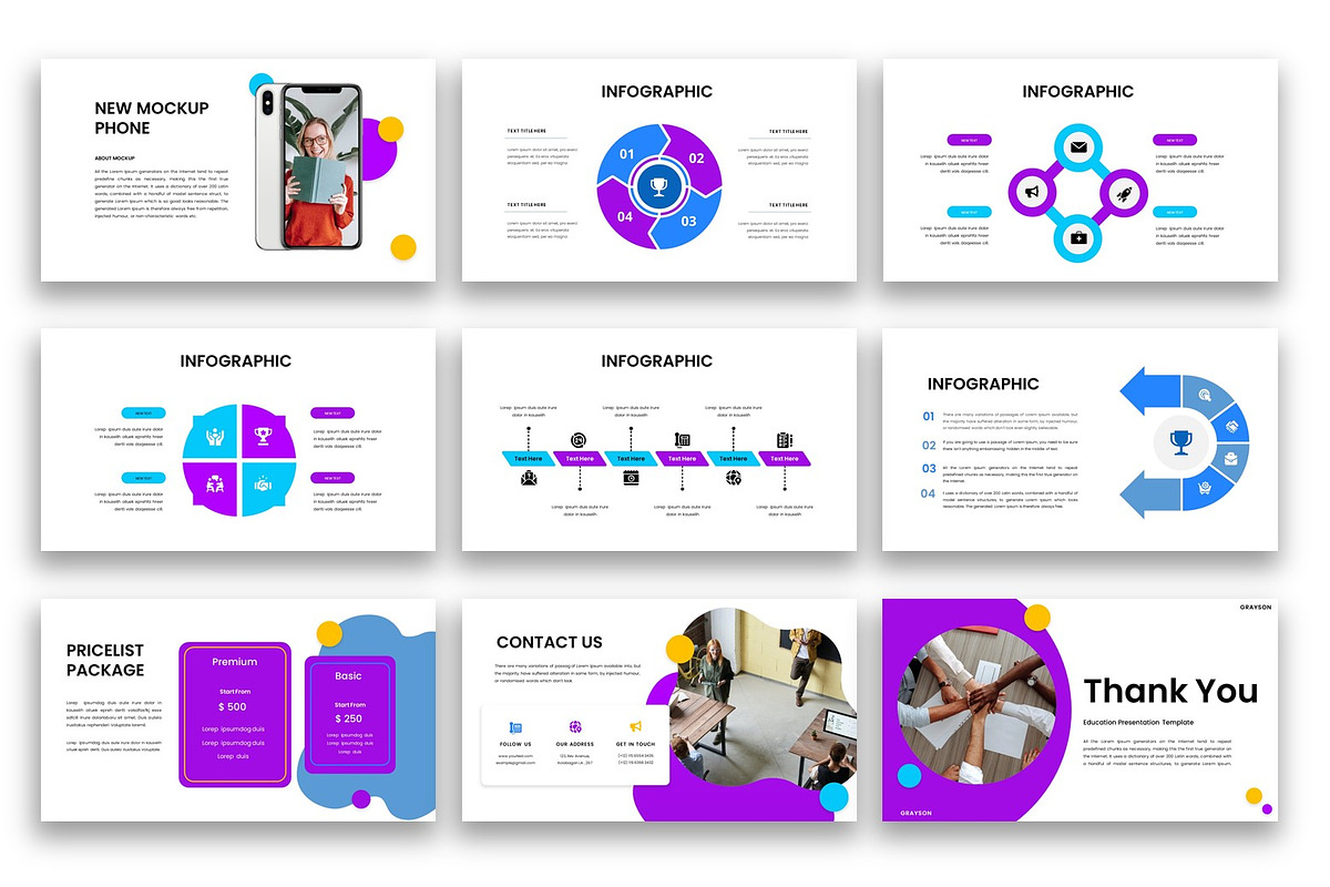 Grayson - Education PowerPoint, a Presentation Template by kreatifreya (Photo 5 of 5)