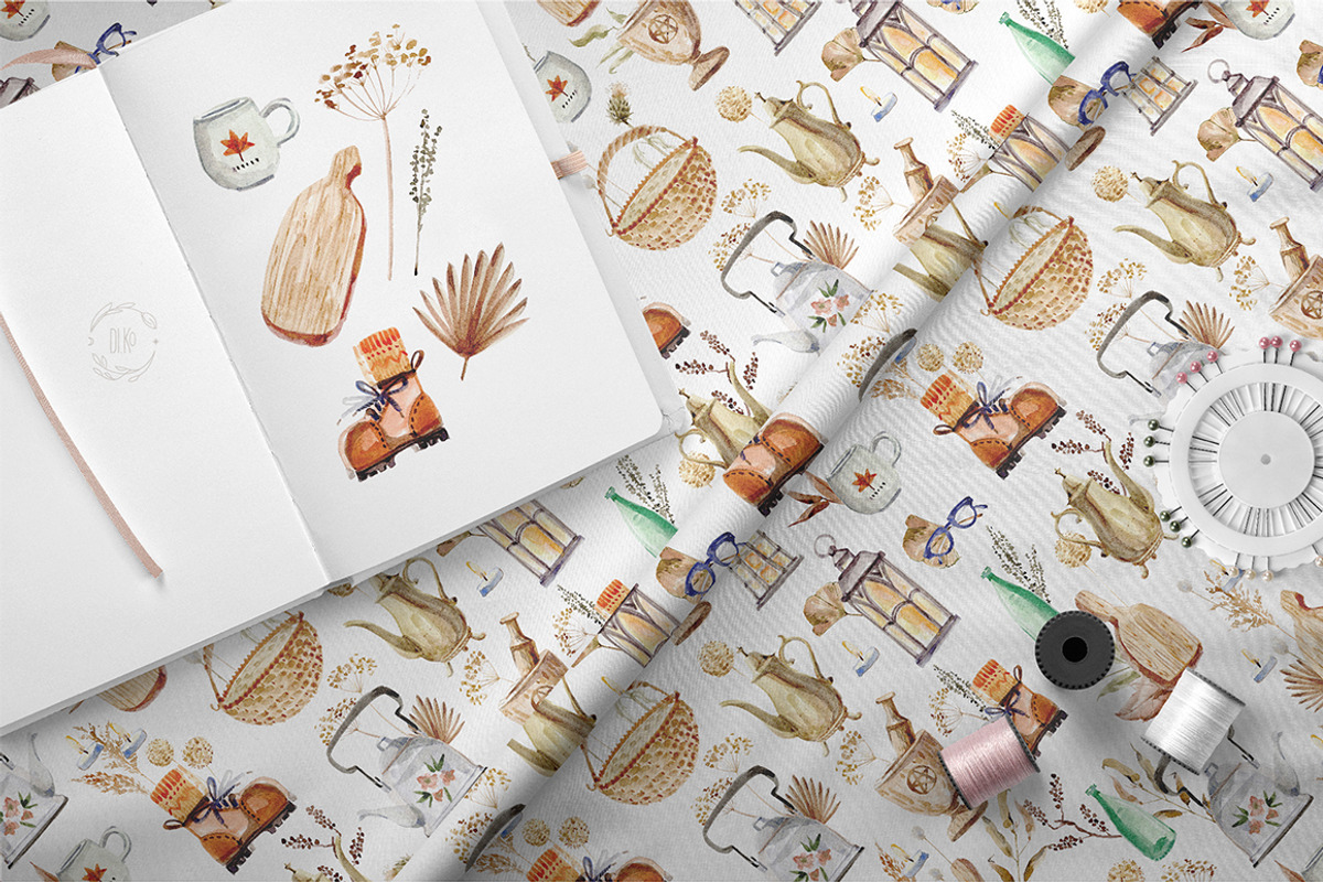 How to enjoy the fall., a Decorative Illustration by Dinkoobraz (Photo 5 of 15)