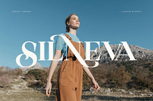 Silneva – Elegant Display Serif Font