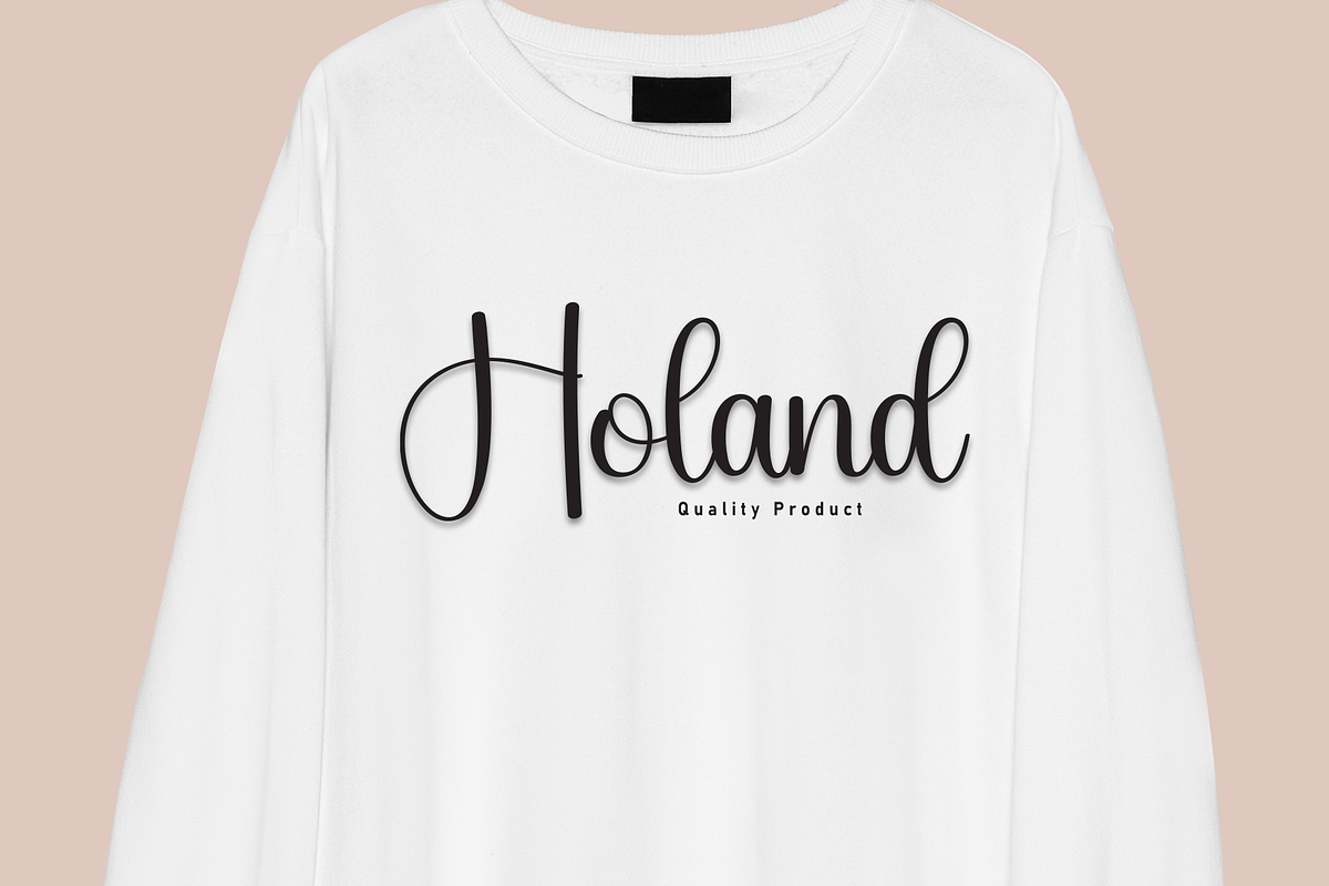 Outdoor | Script Font, a Handwritten Font by Scratchones (Photo 4 of 8)