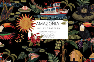 Jungle Tropical & Abstract Folk Art