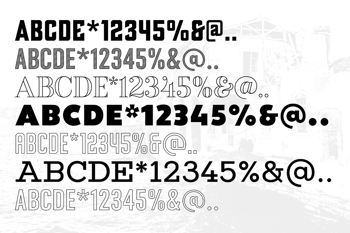 Vourla Font Collection preview 3
