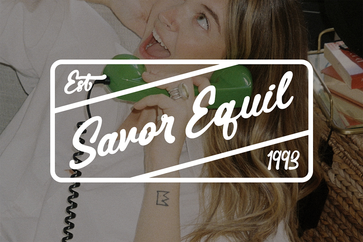 Savel - Rounded Script Font, a Font by Pekotype (Photo 6 of 15)
