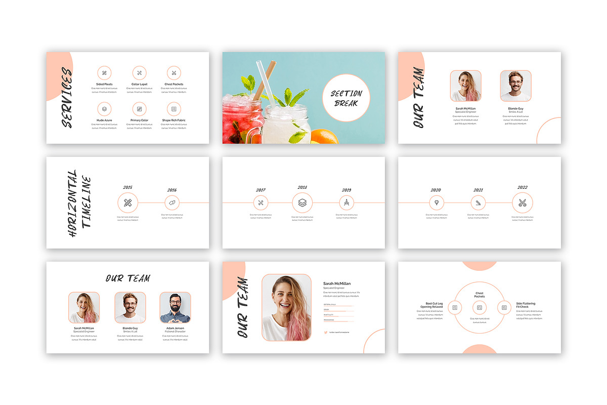Nectarine Keynote Presentation, a Presentation Template by SlideStation (Photo 7 of 12)