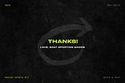 SWAG - ANALOG SPORTS KIT, a Pattern Graphic by GOAT Design Co. (Thumbnail 10 of 10)