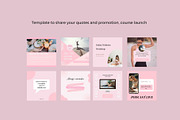 Wellness Instagram Template Canva, a Social Media Template by Deepa Template Studio (Thumbnail 11 of 12)