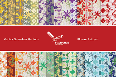 Floral Seamless Patterns