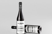 Wine Bottle Mockup, a Packaging Mockup by Brand Earth (Thumbnail 3 of 4)