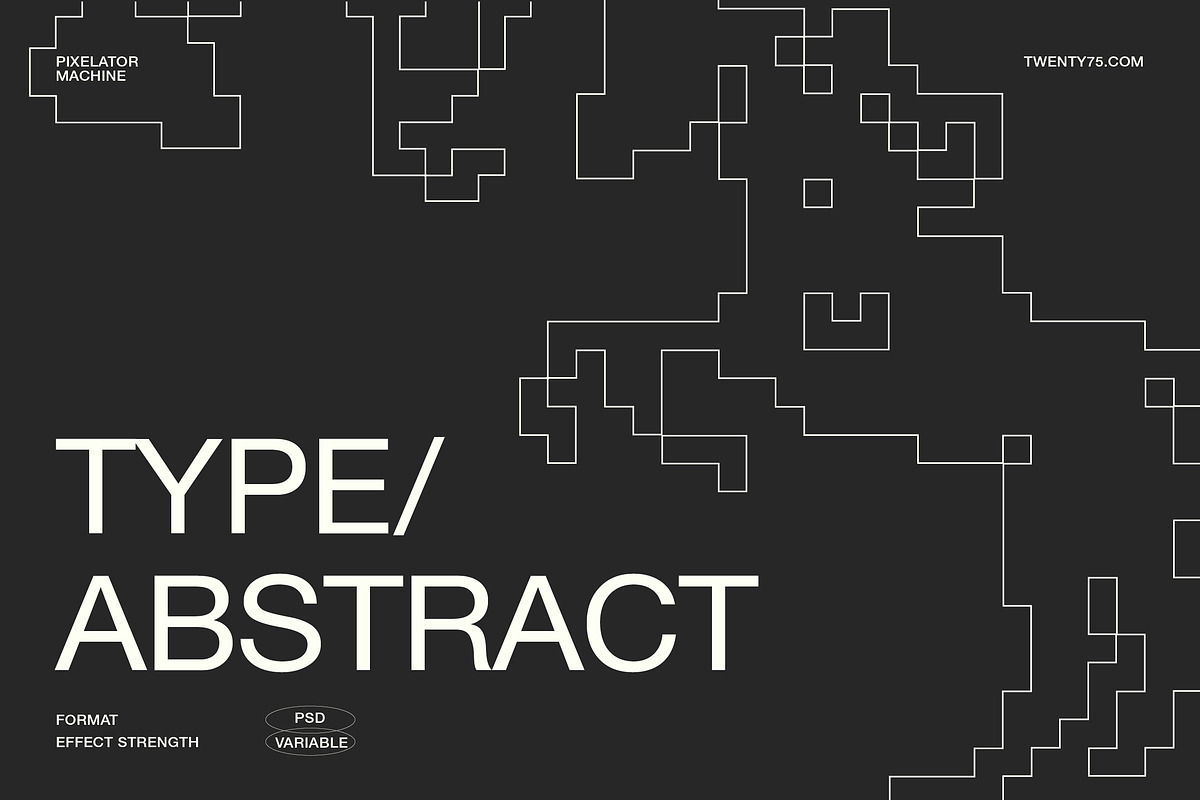 Typographic Pixelator Machine, a Graphic by Twenty75 (Photo 9 of 10)