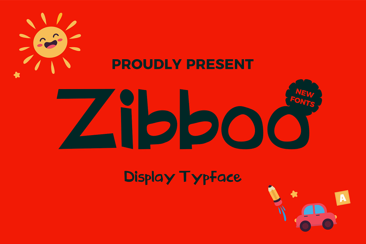 Zibboo Font, a Serif Font by mesuka (Photo 1 of 6)