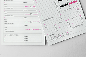 Work From Home - Printable Planner