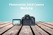 DSLR Camera MockUp, a Product Mockup by Zabiegala MP (Thumbnail 1 of 6)