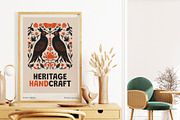 Modern Folk | Wall Art Creator, an Object Graphic by Leleka.Store (Thumbnail 9 of 20)