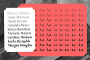 Choppin Serif | 91 Style Font, a Serif Font by Bosstype Studio (Thumbnail 14 of 15)
