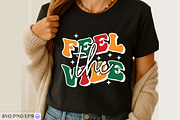 Feel the Vibe SVG Trendy Quote PNG, a Graphic by mh_arif (Thumbnail 3 of 3)