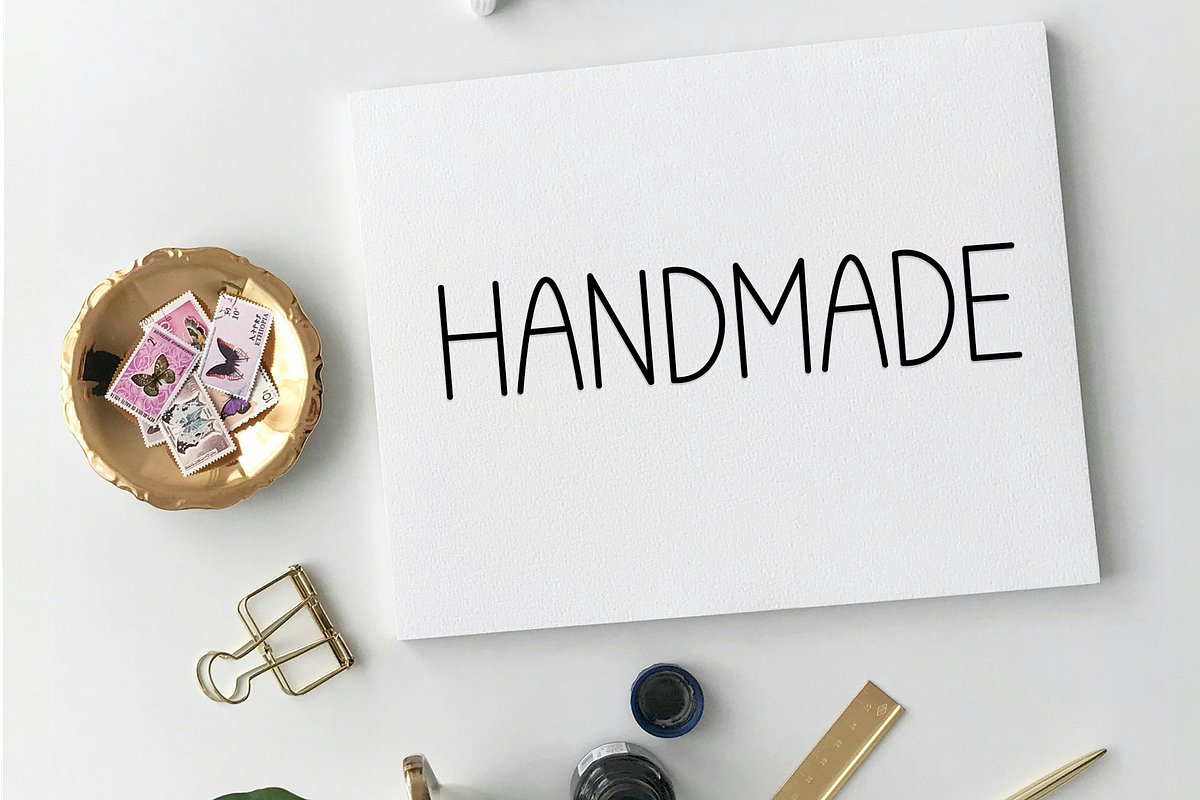 Elegant Homemade, a Sans Serif Font by FreshTypeINK (Photo 3 of 8)