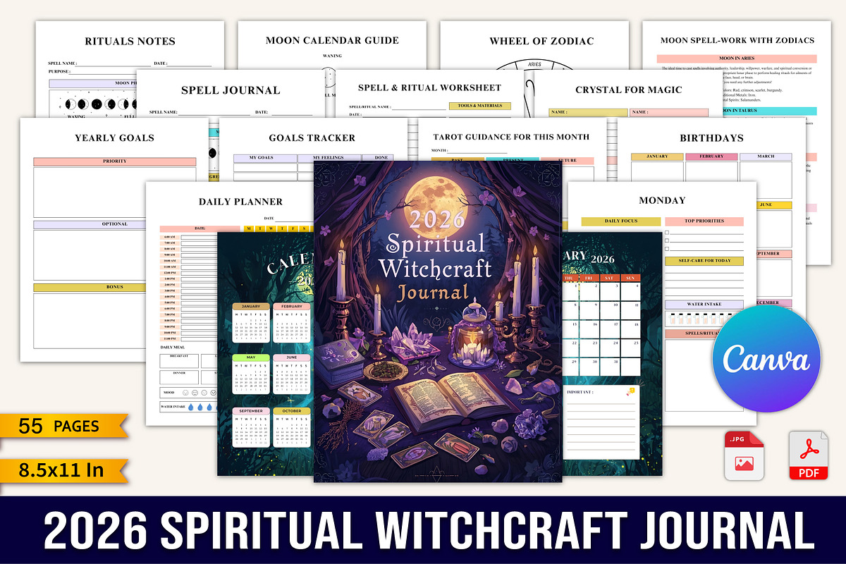 2026 Spiritual Witchcraft Journal
