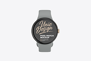 Pixel Watch Mockup, a Wearable Device Mockup by UnicDesign (Thumbnail 3 of 7)