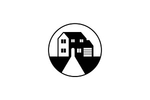 House Home Real Estate Property Logo, a Branding & Logo Template by Buqancreative