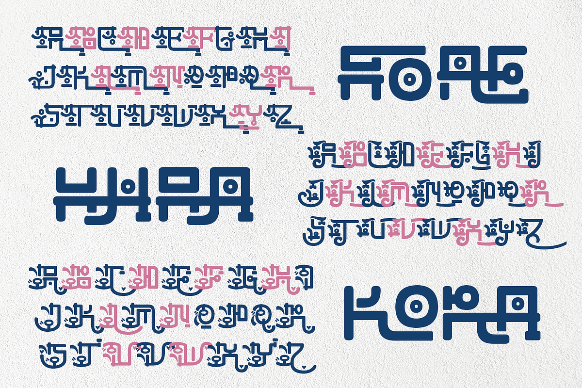 Daehyonse - Korea Font, a Sans Serif Font by madeDeduk (Photo 6 of 8)