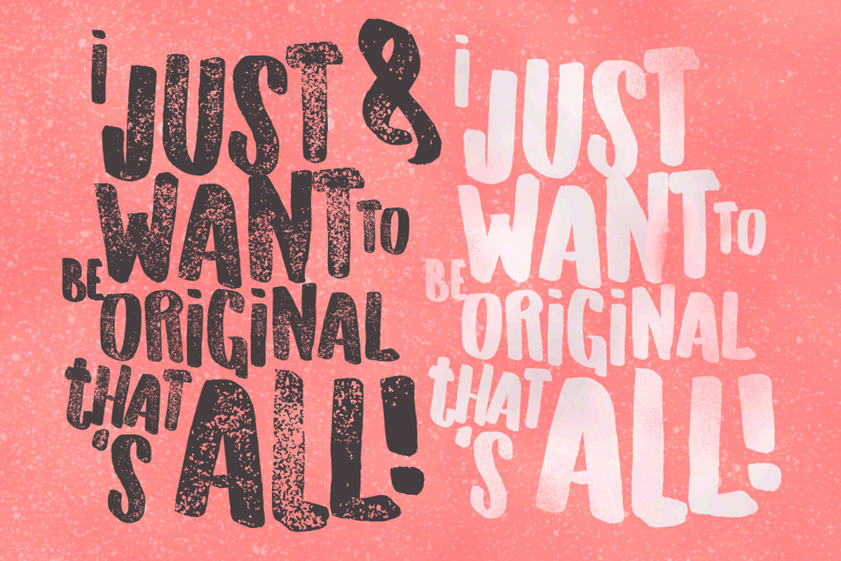 Originals Typeface preview 4
