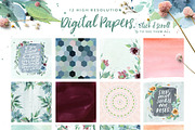 Watercolor Bundle - Designer Deal, an Illustration by Creativeqube Design (Thumbnail 52 of 72)