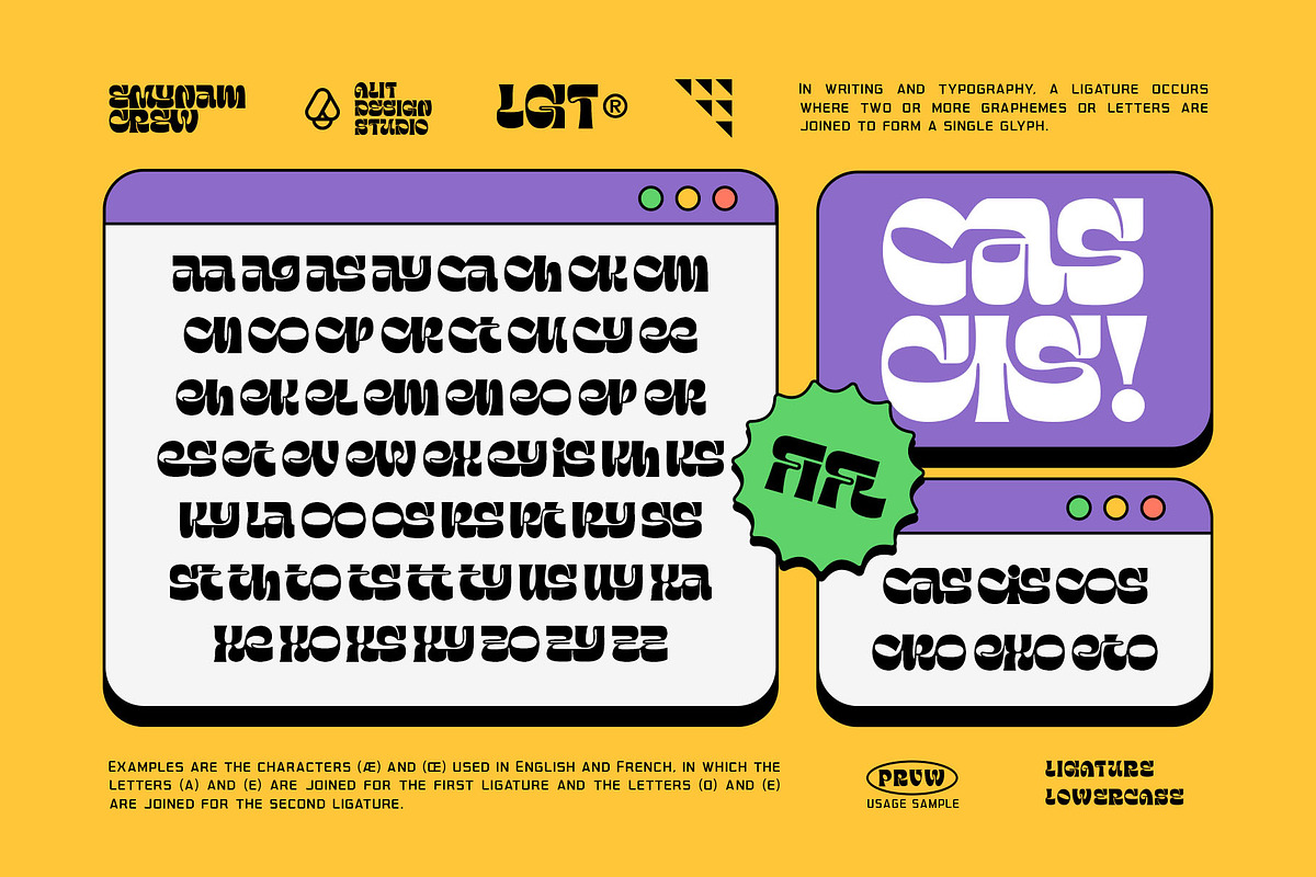 Emynam Crew Typeface, a Sans Serif Font by alit design (Photo 20 of 20)