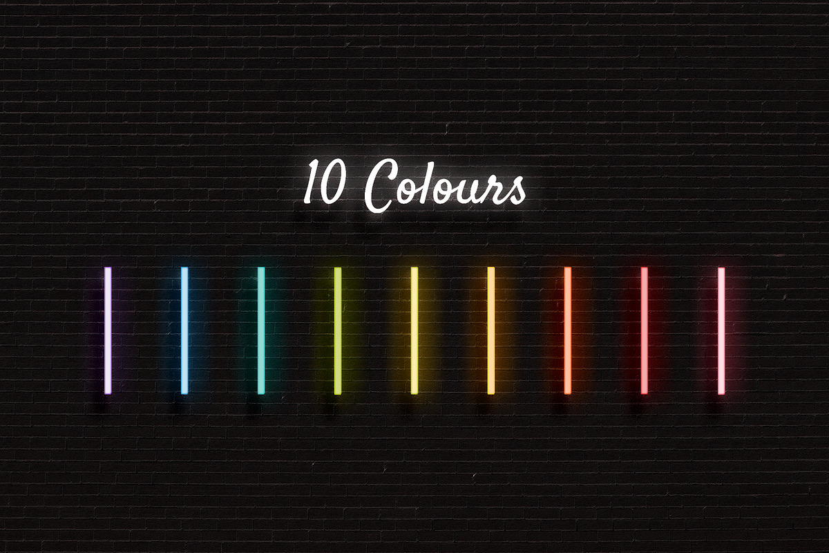 Neon Sign Text Effect, a Brushes & More by MarkSupply (Photo 3 of 3)