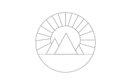 Geometric Mountain Burst, an Object Graphic by Jessica Fadel Design (Thumbnail 2 of 2)