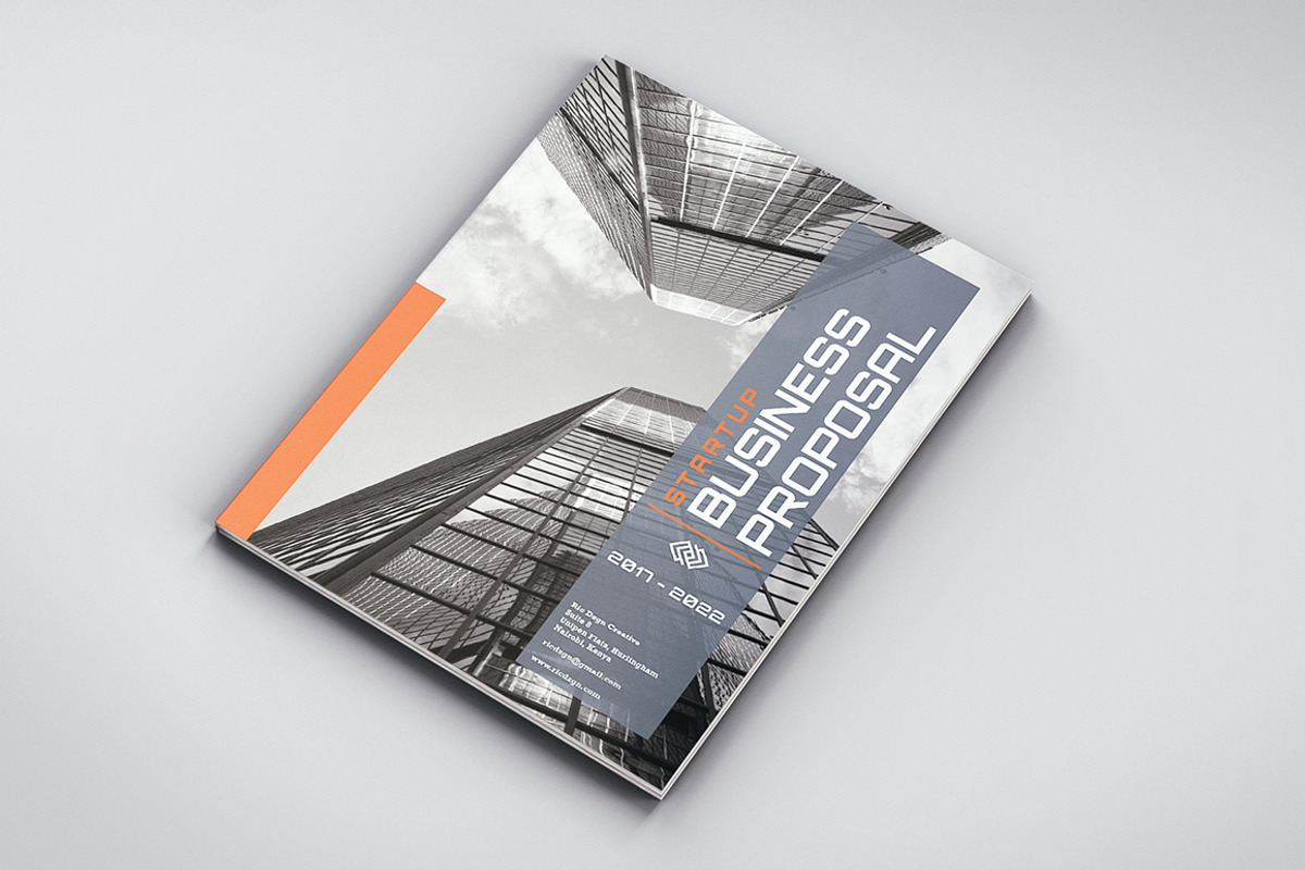 Startup Business Proposal Vol 2, a Brochure Template by Machel Design (Photo 10 of 12)