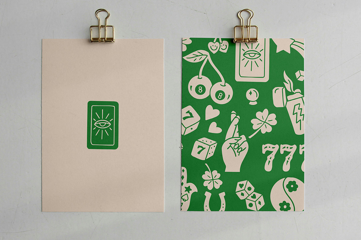 Lucky Charms Linocut Bundle, an Illustration by ClayStudio (Photo 4 of 8)