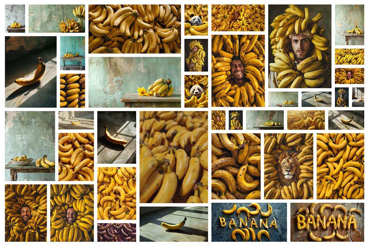 174 Banana world images, a Food & Drink Photo by Handmadefont (Photo 4 of 14)