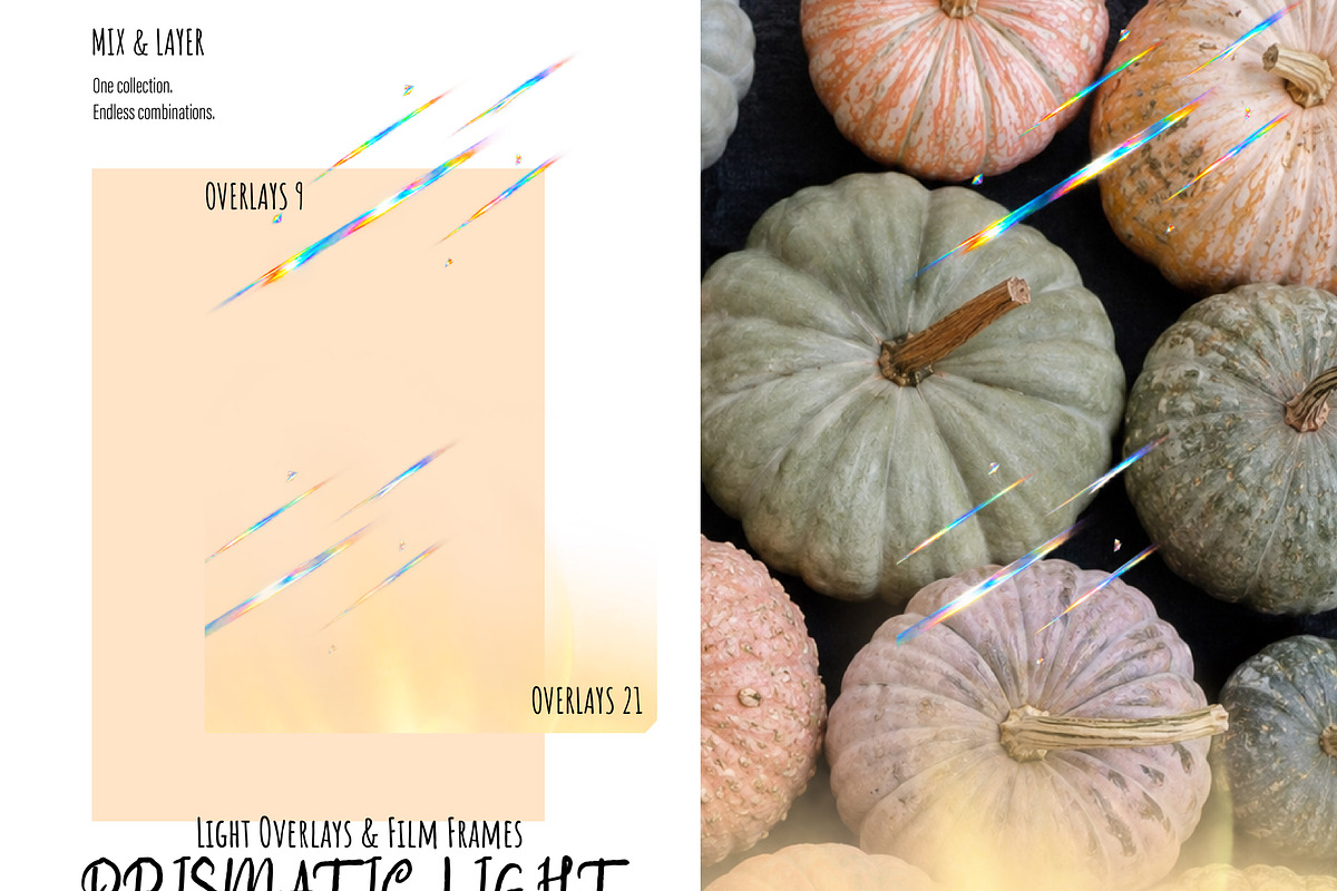 Prism Light Overlays & Film Frames, a Texture Graphic by DreamoraArt (Photo 6 of 13)