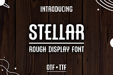 Stellar Rough Display Font