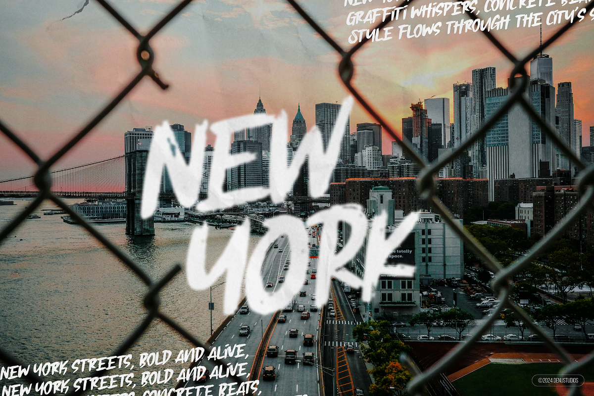 Oliver Street | Hand Drawn Brush, a Handwritten Font by Denustudios (Photo 7 of 13)