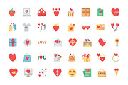 125+ Valentine Vector Icons, an Emoji Icon by Creative Stall (Thumbnail 3 of 4)
