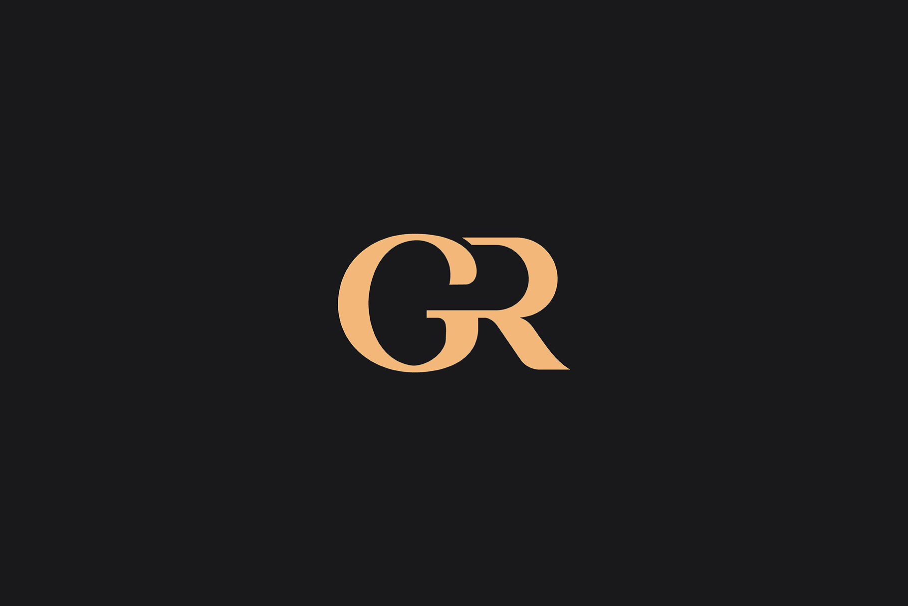 luxury letter GR logo design vector, a Branding & Logo Template by ...