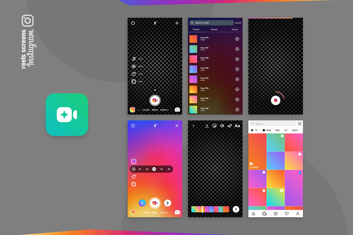 Instagram Mockup Bundle, a Social Media Template by karnofff (Photo 11 of 15)