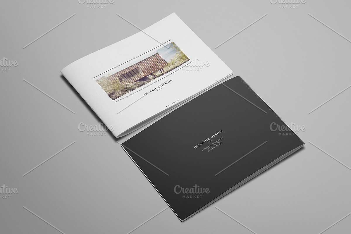 Interior Design Brochure, a Brochure Template by ShapShapy (Photo 1 of 6)