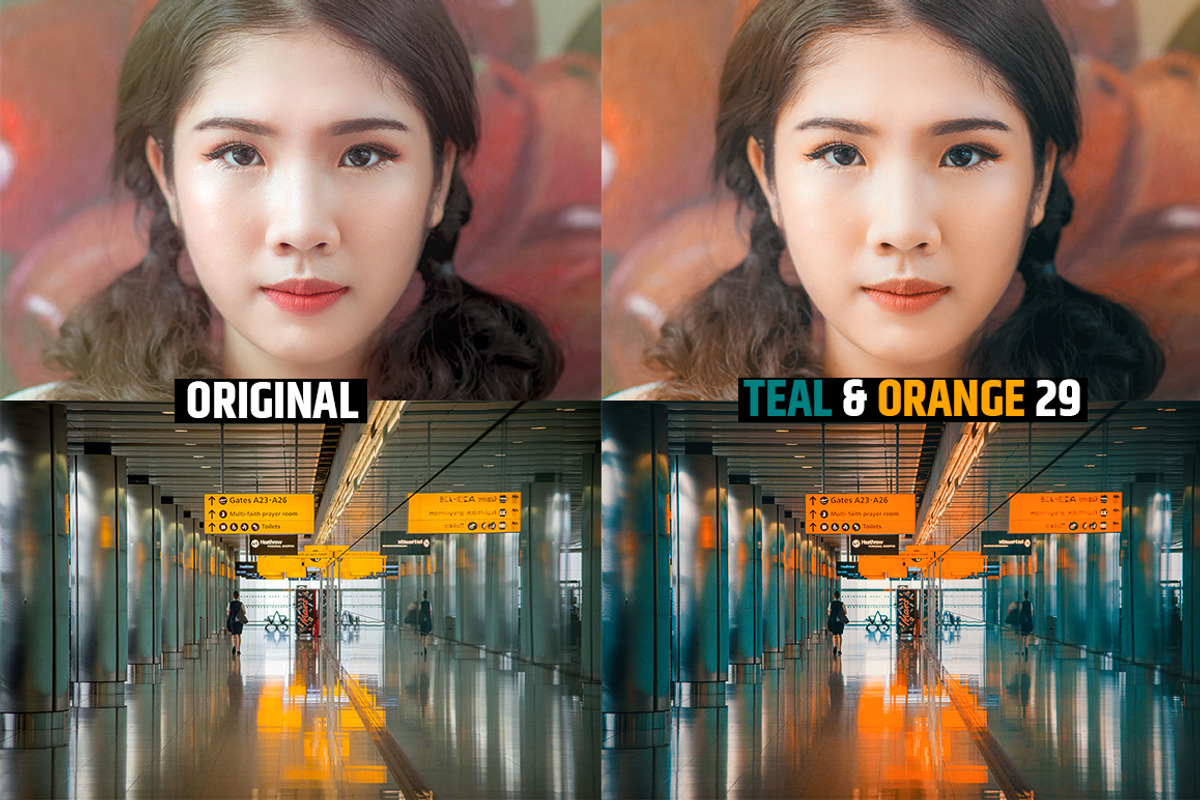 Orange & Teal 30 Cinematic FILM LUTS, a Plug-in Add-On by WeLovePresets (Photo 60 of 61)