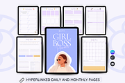 Digital Productivity Planner, a Templates & Theme by LumusStudio (Thumbnail 5 of 8)