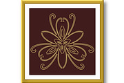 Floral Vector Abstract Pattern, a Decorative Illustration by FineArtStudio (Thumbnail 2 of 3)