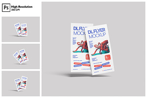 Clean DL Flyer Mockup