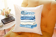 Watercolor Stork Baby Shower Clipart, an Illustration by Sublimation Artist (Thumbnail 6 of 6)