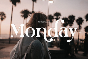 Monday Serif Font