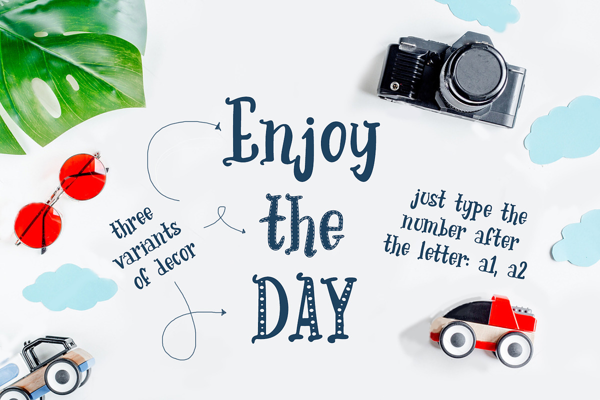 Early Age-kind font preview 5
