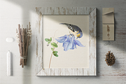 BLUE DREAM| CLIPART, a Decorative Illustration by Purple-Bird (Thumbnail 6 of 20)