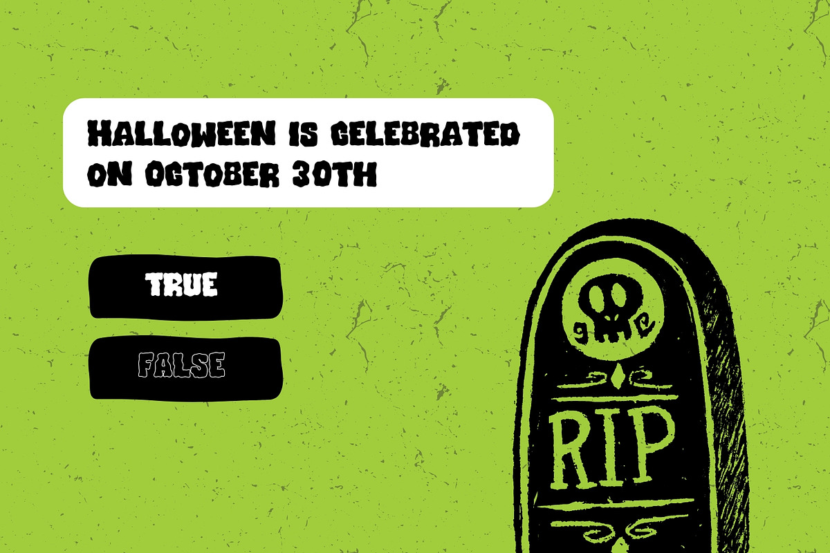 Sticky Scream - Halloween Font, a Font by Arendxstudio (Photo 8 of 12)