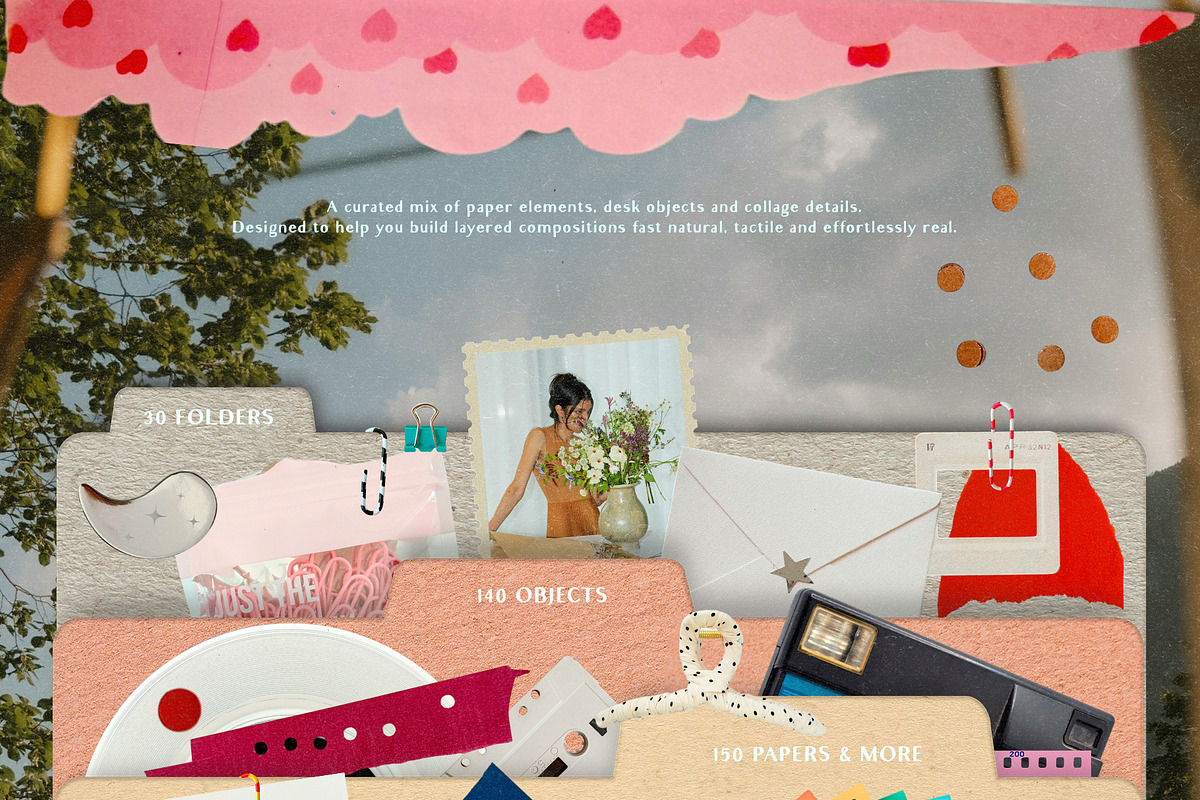 Almost Organized: Desk Collage Pack, an Object Graphic by Purple (Photo 6 of 16)